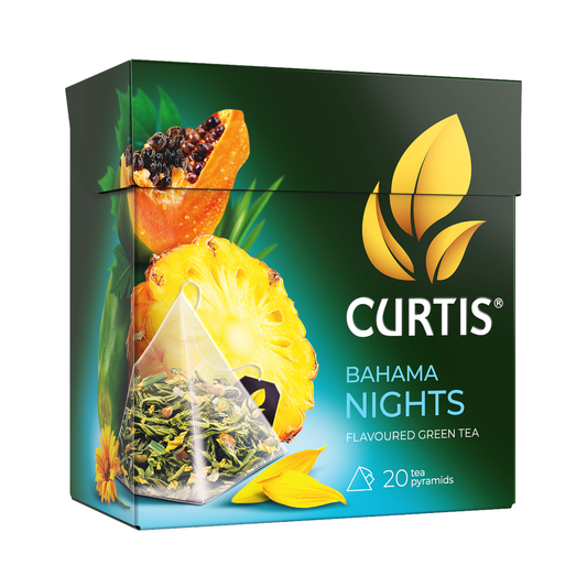 CURTIS Bahama Nights Green Tea, 20 tb