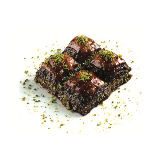 Chocolate Baklava with Pistachio, 1pc