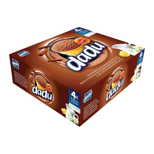 DADU Мороженное шоколадное Семейная упаковка, 4x125мл