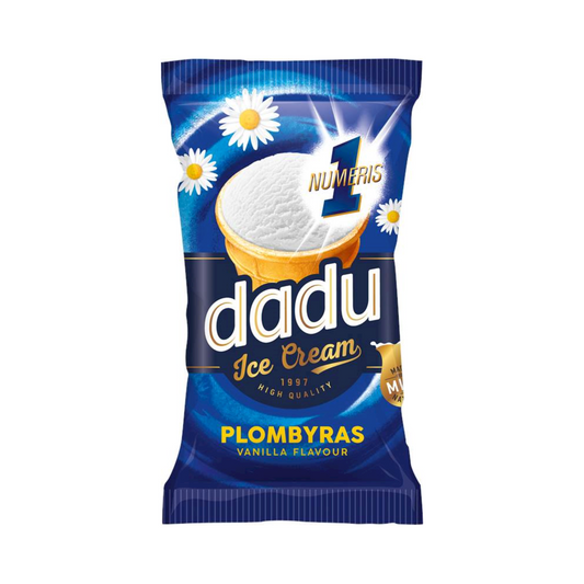 DADU Vanilla Plombir #1 Ice Cream, 120ml
