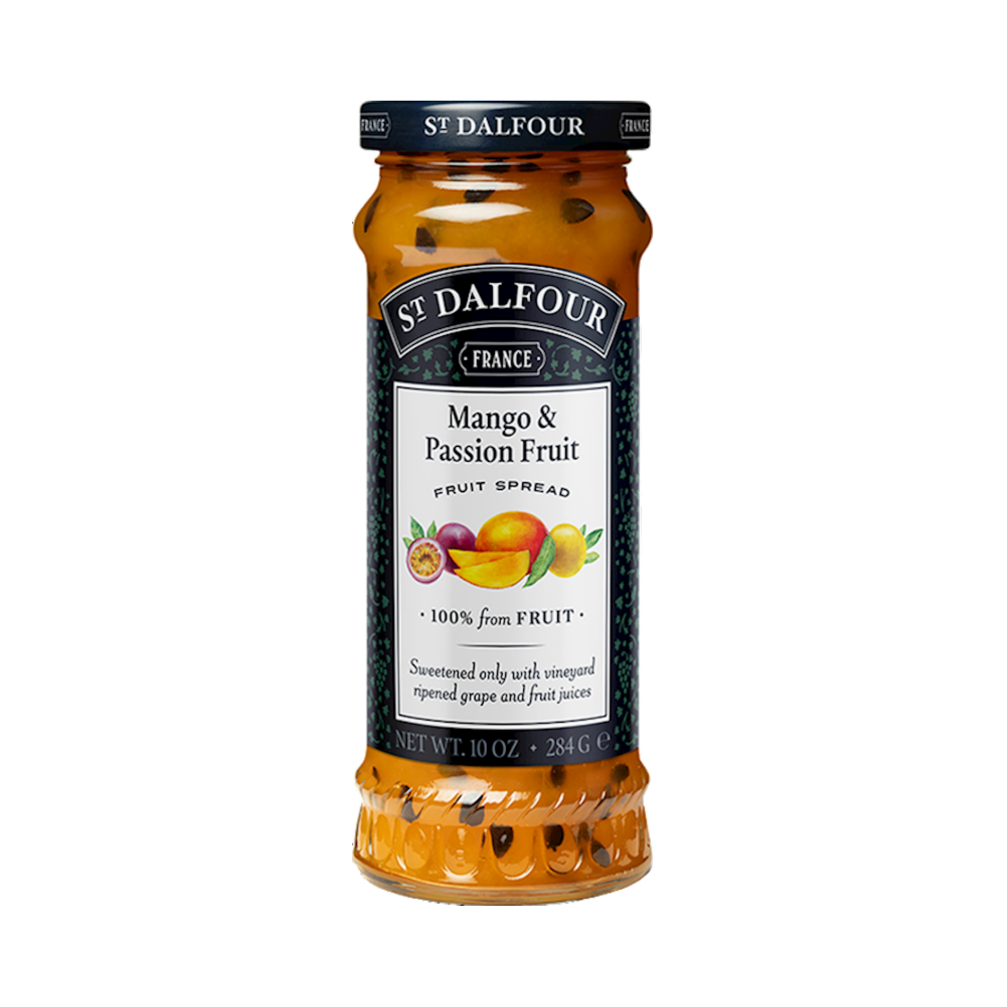 DALFOUR Mango and Passion Fruit Jam, 284g