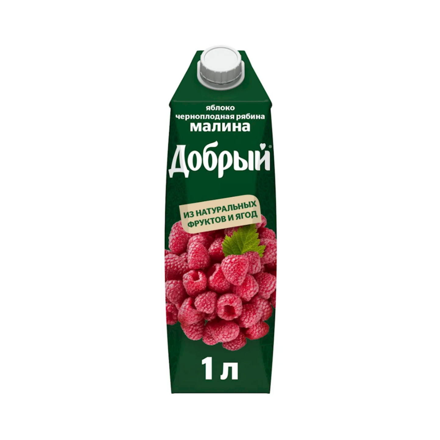 DOBRIY Apple, Aronia, and Raspberry Juice, 1000ml