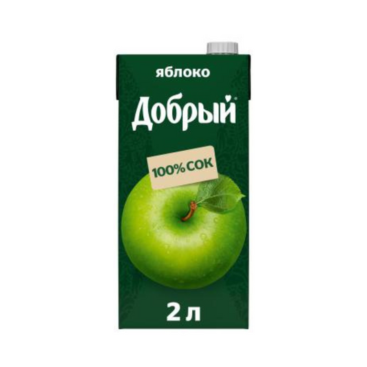 DOBRIY Apple Juice 2000ml