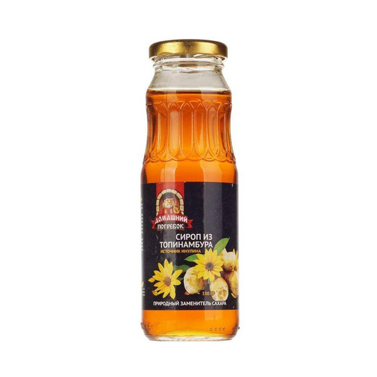 DOMASHNY POGREBOK Jerusalem Artichoke (Topinambur) Syrup 70%, 330g