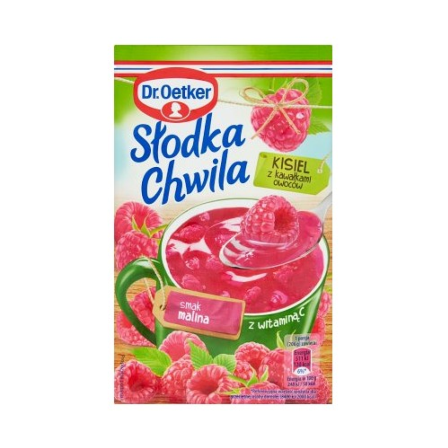 DR. OETKER Kissel Raspberry, 31.5g