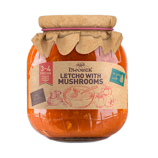 DWOREK Appetizer Letcho with Mushrooms, 720g
