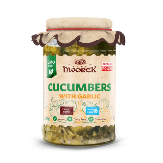 DWOREK Cucumbers with Garlic, 900ml