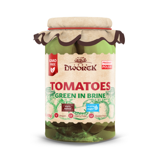 DWOREK Green Tomatoes in Brine, 900ml