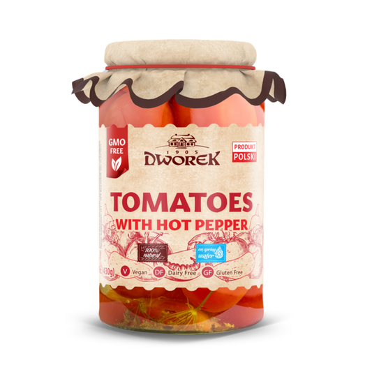 DWOREK Tomatoes with Hot Pepper, 900ml