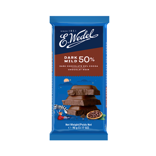 E.WEDEL Dark Mild Chocolate Bar, 90g