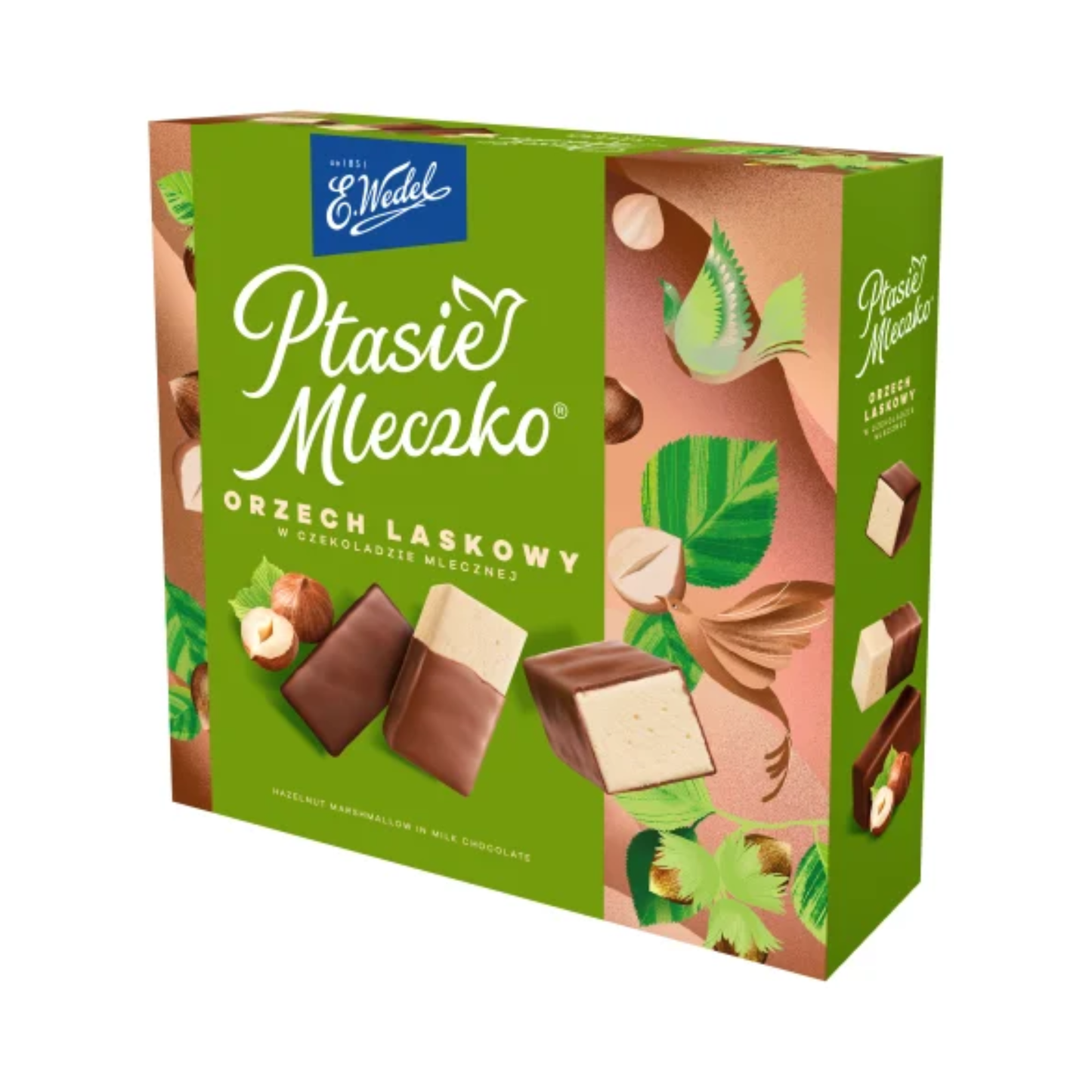E.WEDEL Ptasie Mleczko Hazelnut Marshmallow, 340g