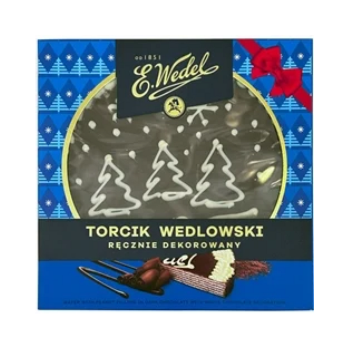 E.WEDEL Torcik Wedlowski Praline Wafers Cake Christmas, 250g
