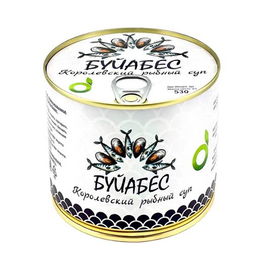 ECO FOOD Royal Fish Soup Bouillabaisse (can) 530g