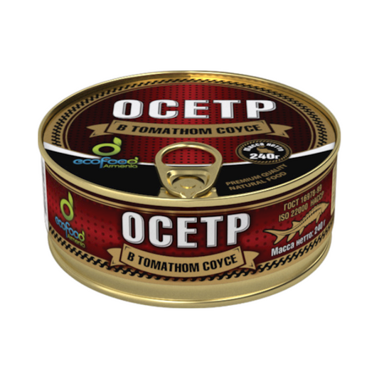 ECO FOOD Sturgeon in Tomato (can) 240g