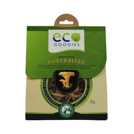 ECO GOODIES Dried Chanterelles (Lisichki) 30g