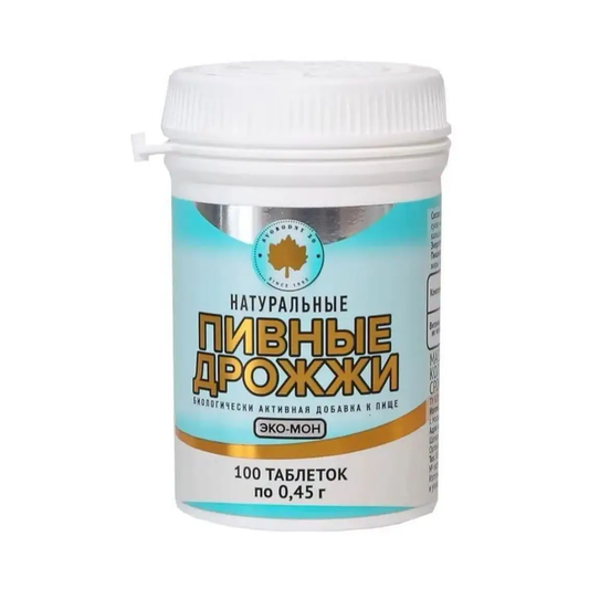 EKO-MON Natural Brewer's Yeast, 100tabs