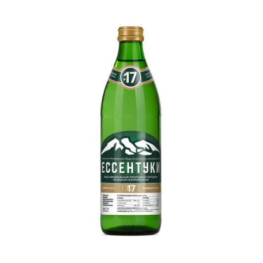 Ессентуки №17 Вода минеральная газированная, 450мл