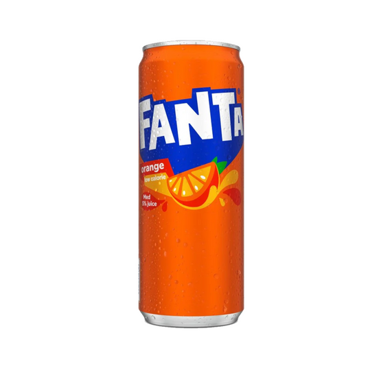 FANTA Orange Soda (Can) 330ml