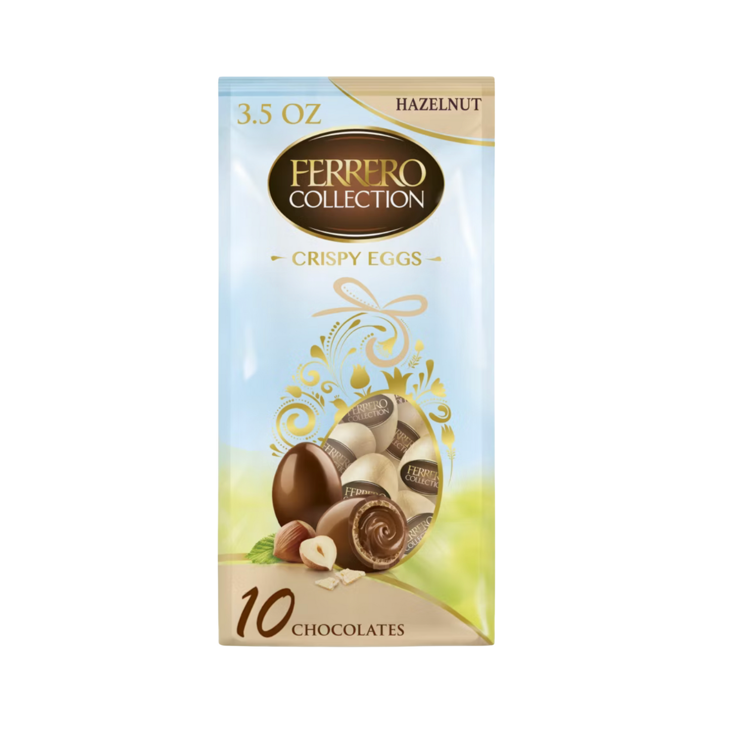 FERRERO Collection Hazelnut Chocolate Eggs, 100g