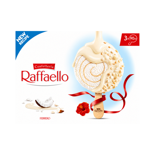 FERRERO Raffaello Ice Cream Stick 3x189ml