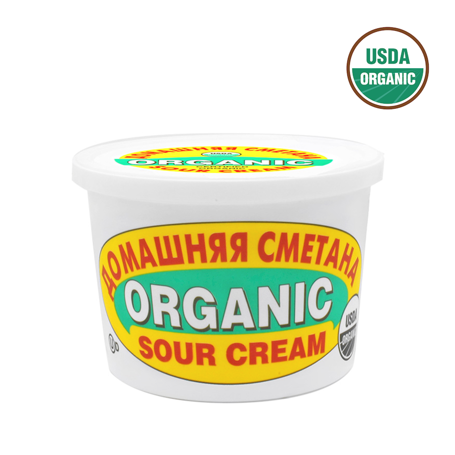 FOUR SEASONS Organic Homemade Sour Cream, 454g