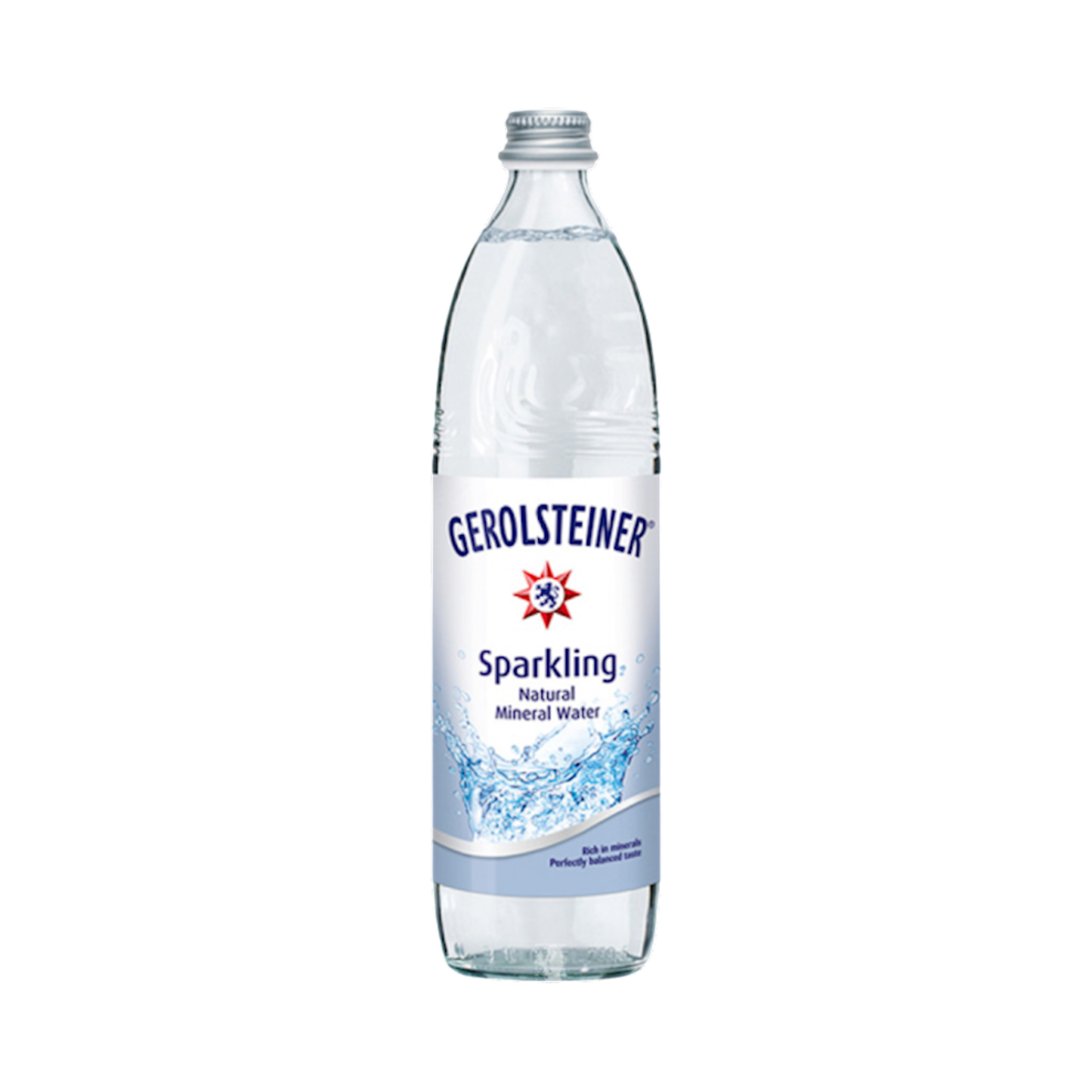 GEROLSTEINER Sparkling Natural Mineral Water, 750ml