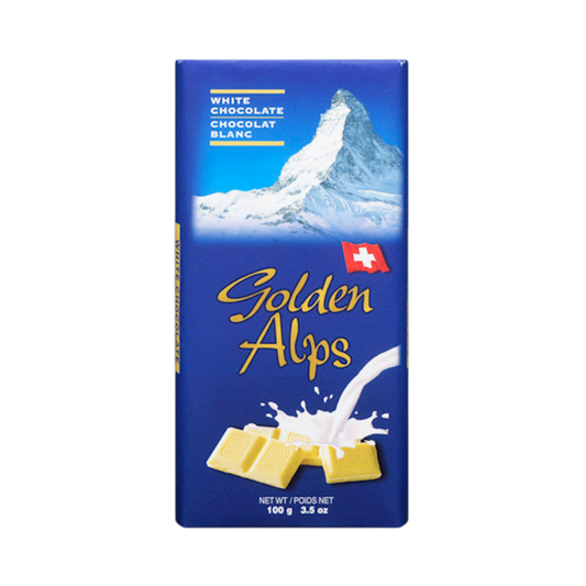 GOLDEN ALPS White Chocolate, 100g