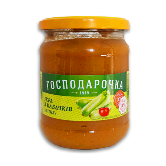 GOSPODAROCHKA Zucchini Spread "Litnya" 445ml