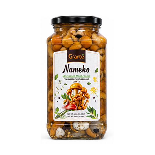 GRANTE Nameko Mushrooms Marinated, 880ml