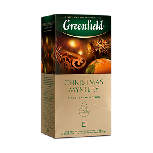 GREENFIELD Black Tea "Christmas Mystery" 25bags