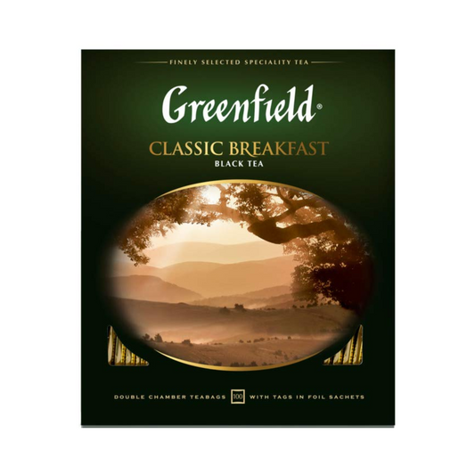 GREENFIELD Black Tea "Classic Breakfast" 100bags