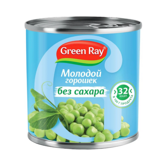 GREEN REY Green Peas In Can 425ml