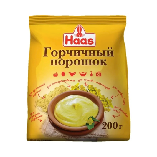 HAAS Mustard Powder, 200g