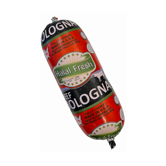 HALAL FRESH (Pre-Pk) Halal Beef Bologna 454g