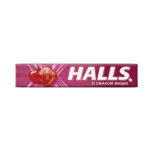 HALLS Cherry Hard Candies 25.5g