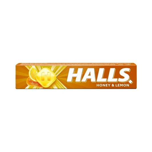 HALLS Honey Lemon Hard Candies 34g