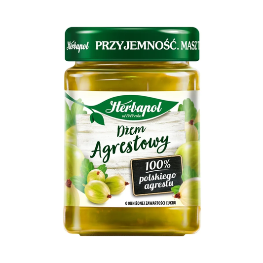 HERBAPOL Gooseberry Jam Low Sugar,  280g