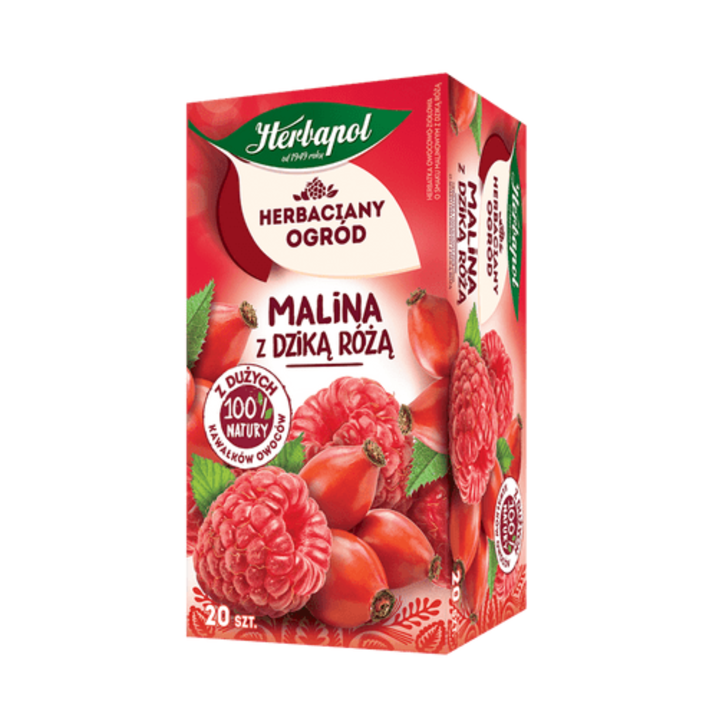 HERBAPOL Raspberry with Rosehip Tea 20bags