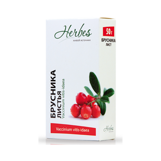 HERBES Lingonberry Leaf (Brusnika Listya), 50g