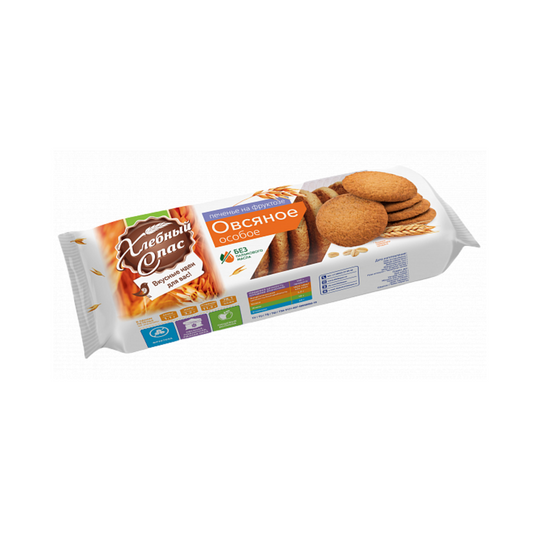HLEBNY SPAS Sugar Free Oatmeal Cookies "Osoboe" 250g