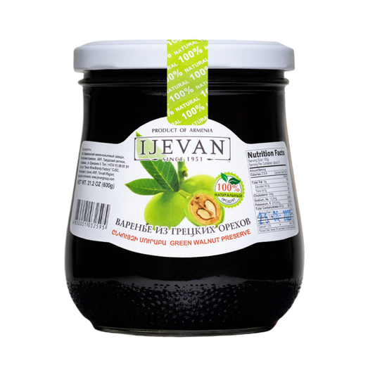 IJEVAN Green Walnut Sweet Preserve, 600g