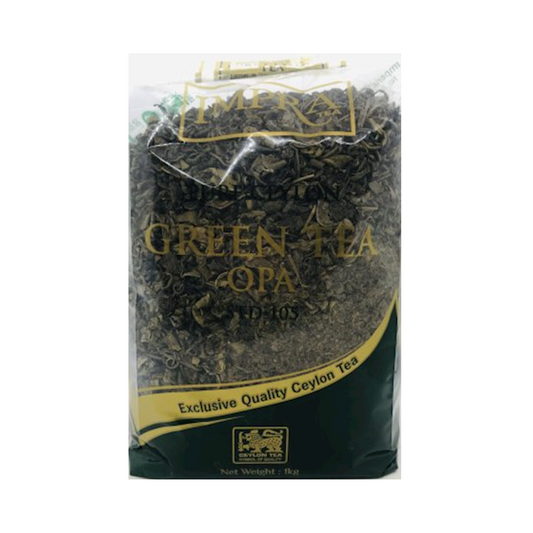 IMPRA Ceylon Green Loose Leaf Tea, 1000g