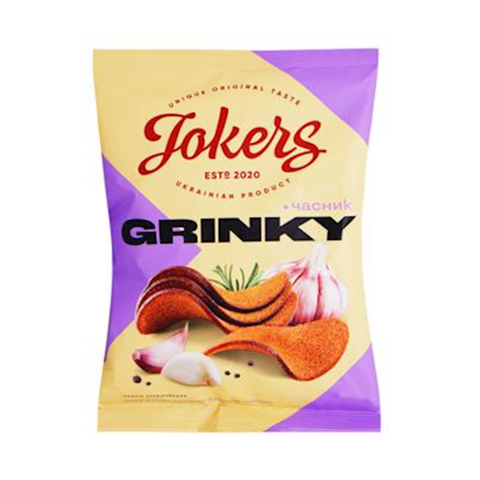 JOKERS Rye Bread Snacks "Garlic" 80g