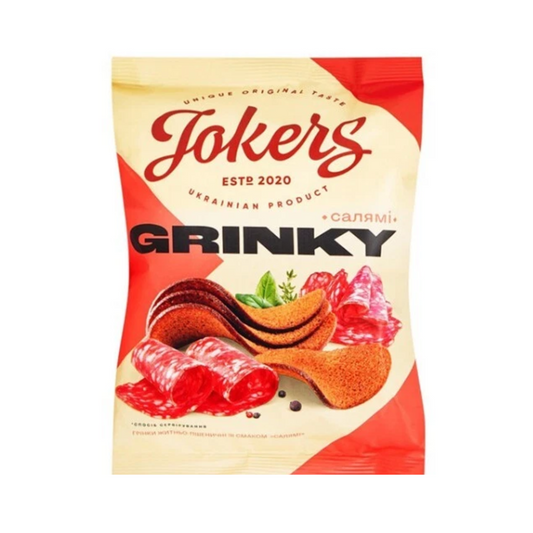 JOKERS Rye Bread Snacks "Salami" 80g