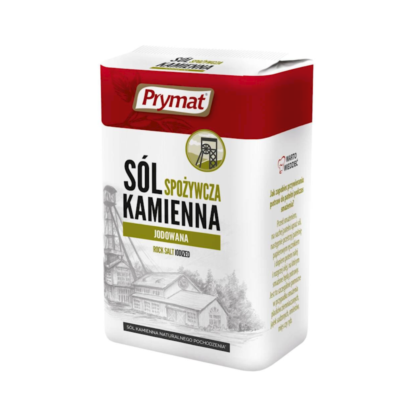 KAMENNAYA Salt Iodized, 1000g