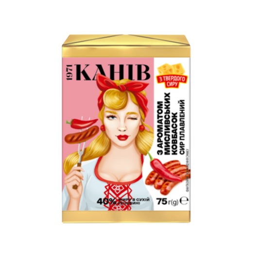 KANIV Cheese Spread "Hunter Sausage", 75g