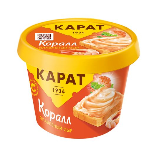 KARAT Coral Soft Cheese with Shrimp Flavor, 230g