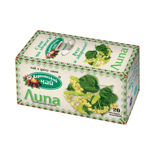 KARPATSKIY CHAY Tea Linden, 20 tb