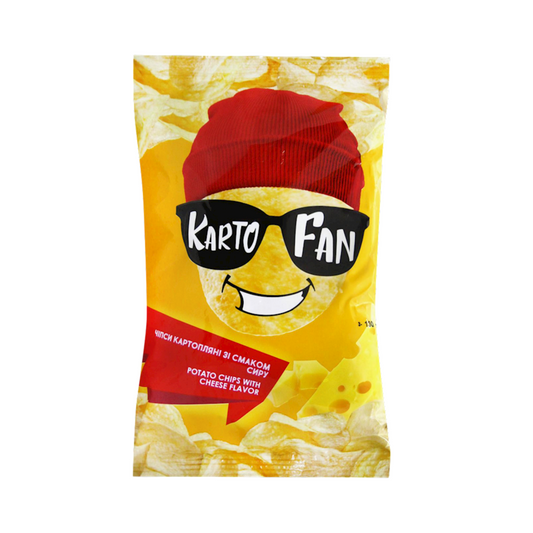 KARTOFAN Potato Chips with Cheese Flavor 70g