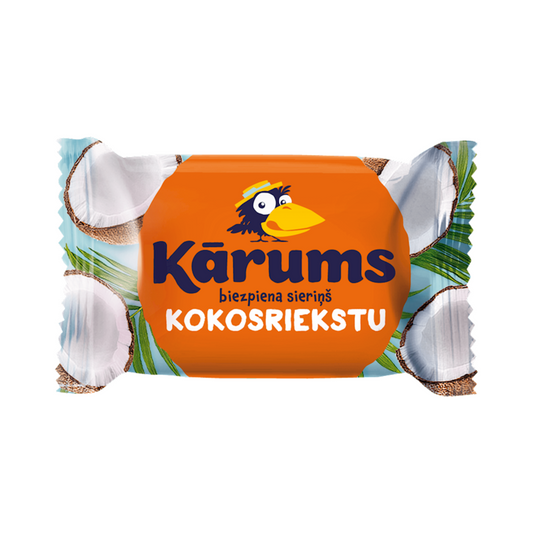 KARUMS Coconut Cheesecake Bar Chocolate Glazed, 45g